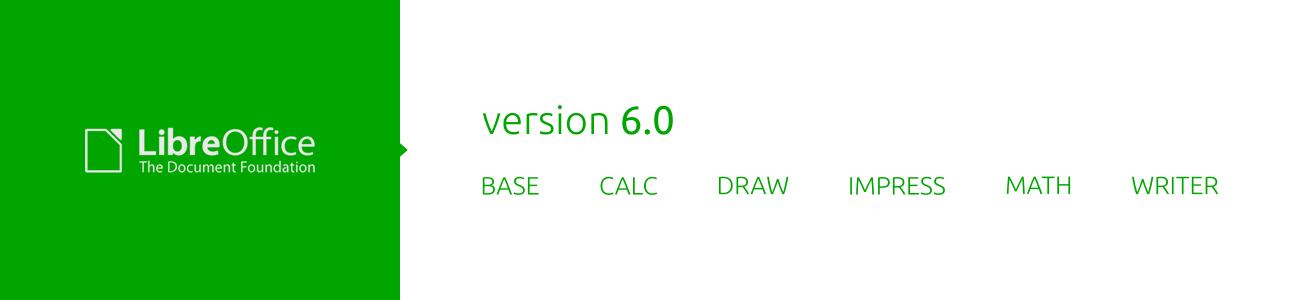 Libre Office 6.0 : solution bureautique