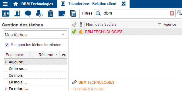 Fiche Client Thunderbee