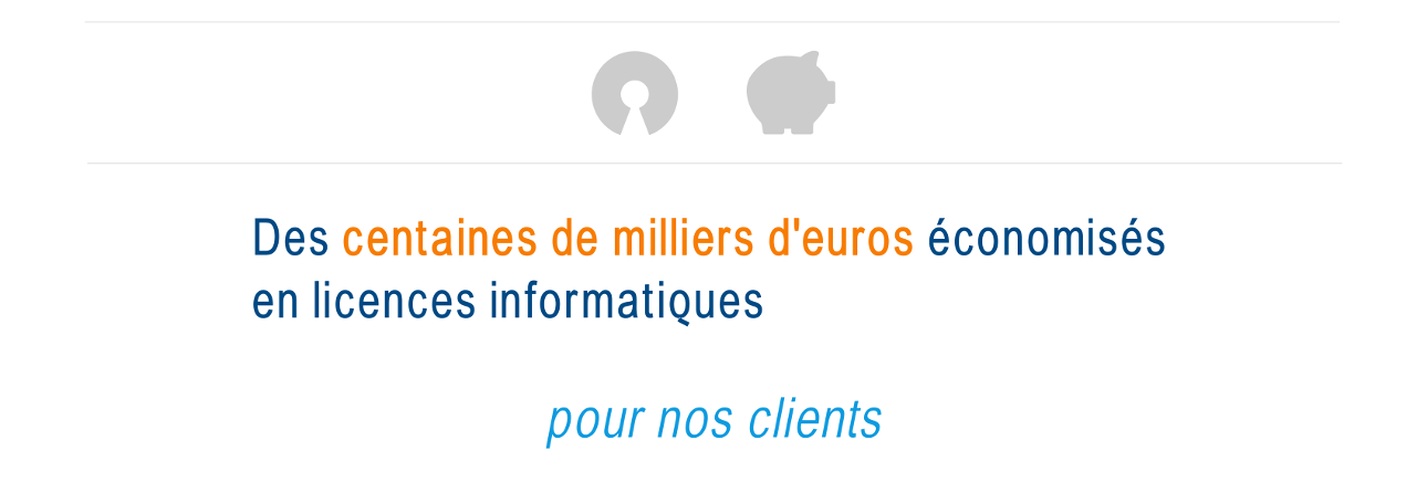 économie avec les logiciels libres et solutions open source